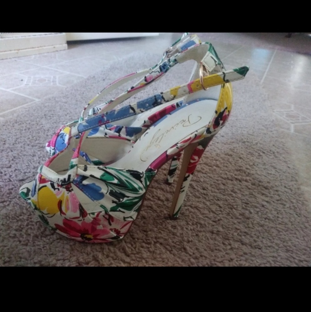 Floral Heels